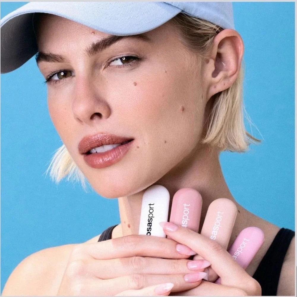 2X Kosas LipFuel Hyaluronic Lip Balm Baseline Clear Active skincare Lips 0.17 oz